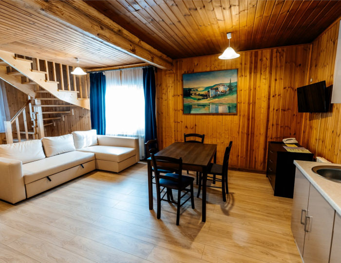 Коттедж Luxe с 2-мя спальнями и баней - Загородный клуб «Медвежьи Озера»