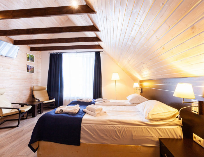 Коттедж Luxe с 2-мя спальнями и баней - Загородный клуб «Медвежьи Озера»